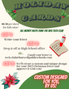 Holiday Card Creating Flyer